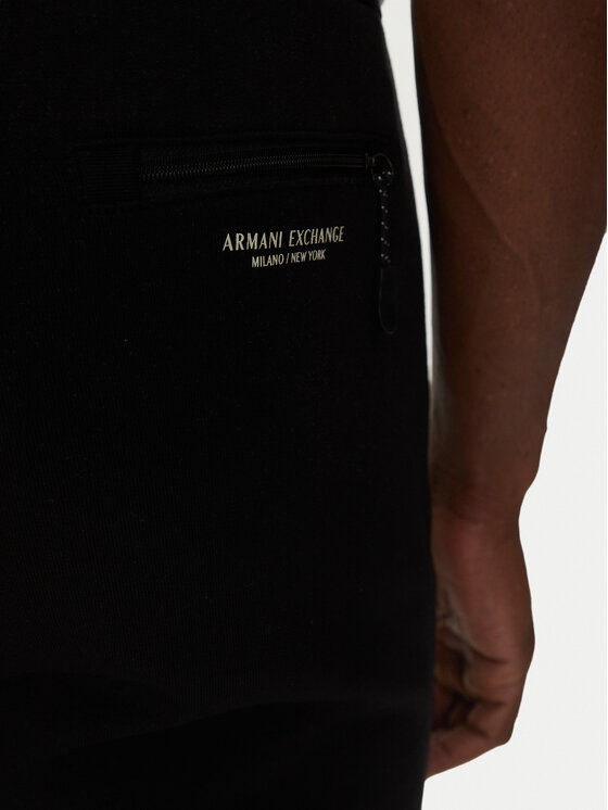 Armani Exchange Armani Exchange Pantaloncini sportivi 8NZS75 ZJKRZ 1200 Nero Regular Fit