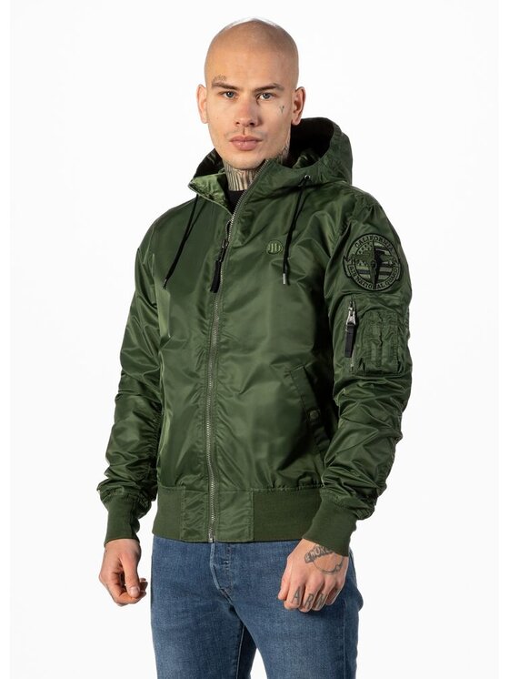 Kurtka przejściowa, rozmiar 3XL, Zielony, Kurtka