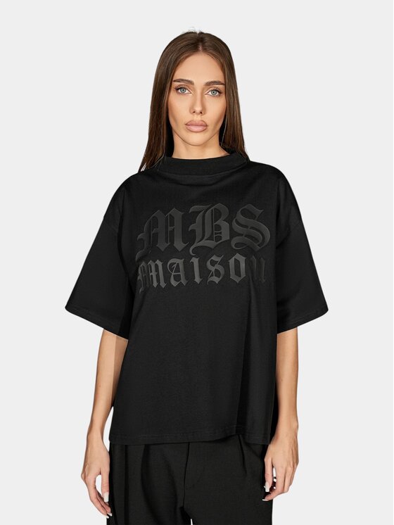 MADE BY SOCIETY MADE BY SOCIETY T-Shirt Ritual Gothic - T27760 Czarny Basic Fit