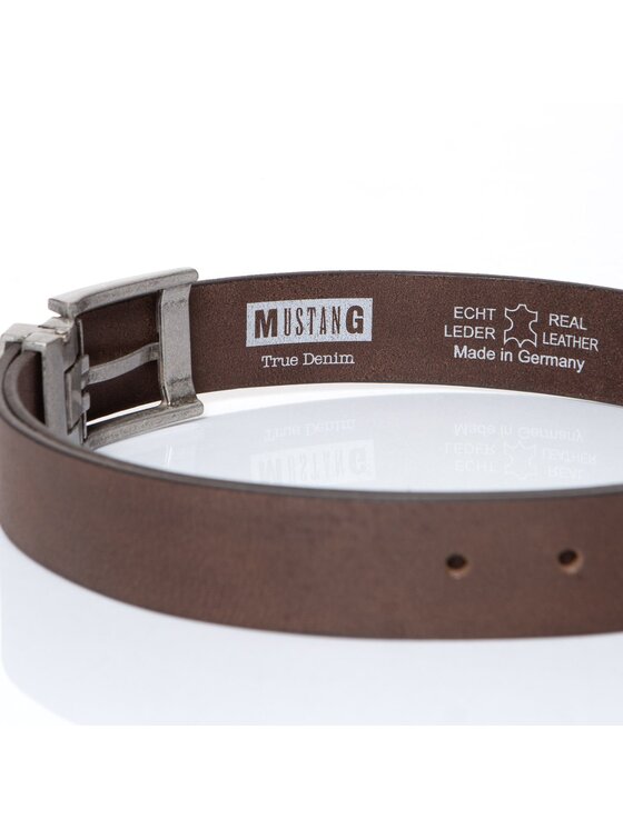 Mustang Mustang Pasek Męski BELT Brązowy