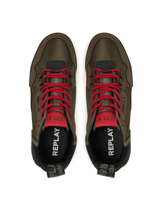 REPLAY REPLAY Sneakersy GMS1P .000.C0057L Zielony