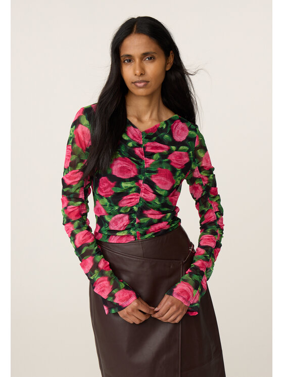 Fabienne Chapot Fabienne Chapot Bluzka 6975-1884-177 Czerwony Regular Fit