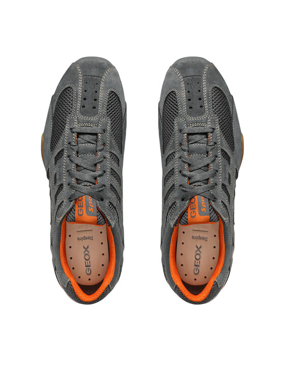 Geox Geox Tenisice U Snake Original U55MNA 02214 C1006 Siva