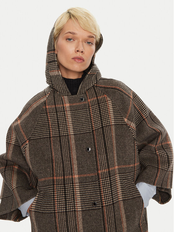 Weekend Max Mara Weekend Max Mara Wollmantel Agitare 2425496012 Schwarz Loose Fit
