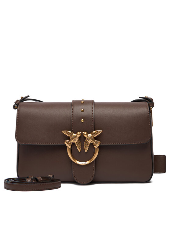 PINKO PINKO Käekott Love One Mini Slouchy Fl 104524 A0QO Pruun