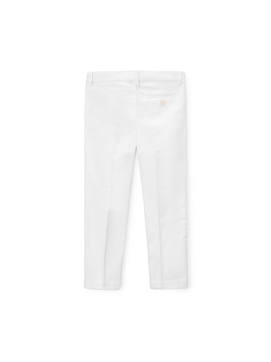 Mayoral Mayoral Chinosy 3574 Biały Regular Fit