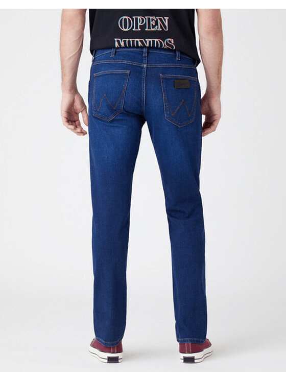 Wrangler Wrangler Jeansy GREENSBORO Niebieski Straight Fit