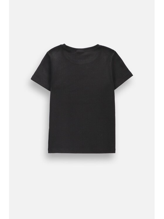 Coccodrillo Coccodrillo T-Shirt ZC6143207AGJ-021 Černá Regular Fit