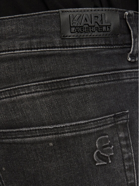 KARL LAGERFELD KARL LAGERFELD Džínsy 265801 544832 Čierna Slim Fit