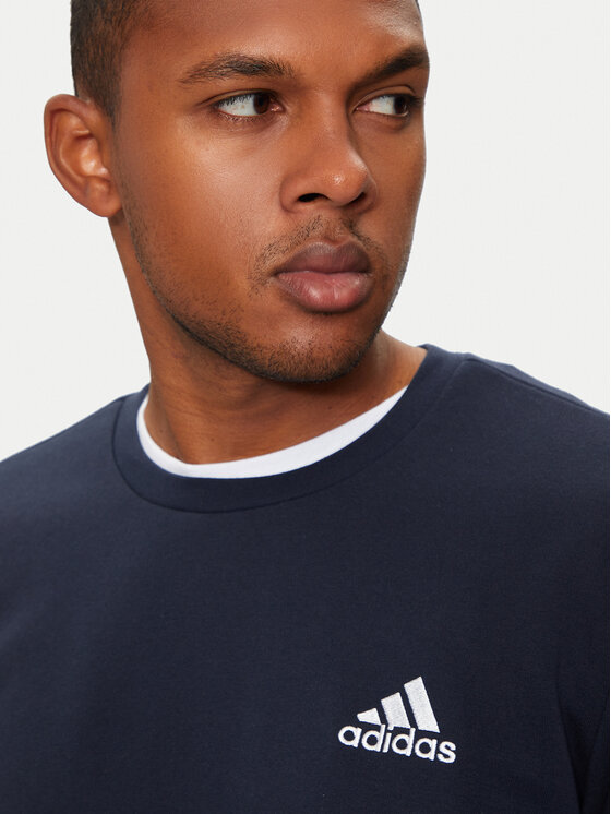 adidas Džemperis ar kapuci Essentials H42002 Tumši zils Regular Fit ...