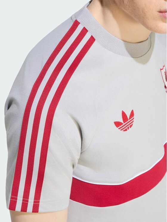 adidas adidas Koszulka techniczna 171861 Szary Slim Fit