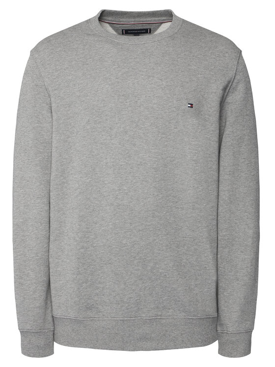 Tommy Hilfiger Tommy Hilfiger Bluza Essential MW0MW37237 Szary Regular Fit