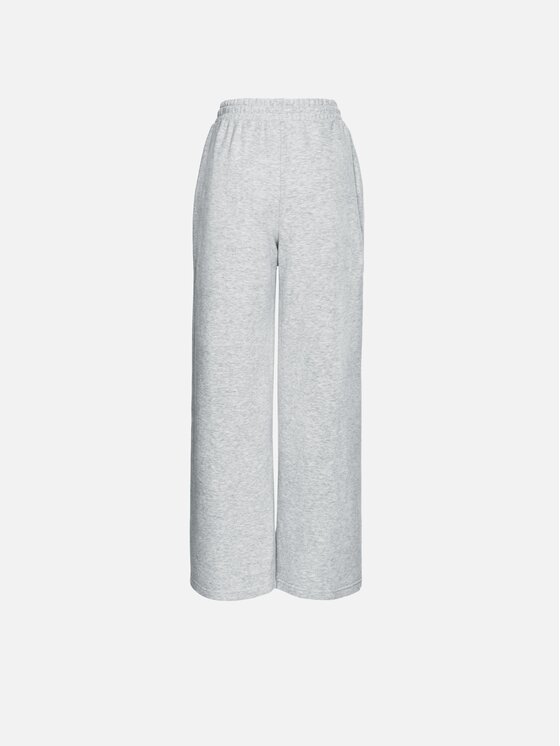 La Mania La Mania Spodnie dresowe ALEN Szary jasny Basic Fit