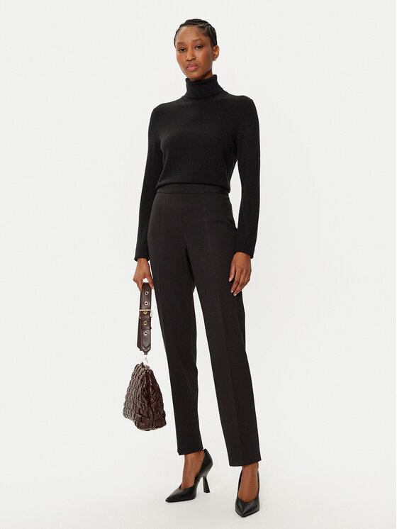 BOSS BOSS Chino-püksid Tiluna 50535203 Must Slim Fit