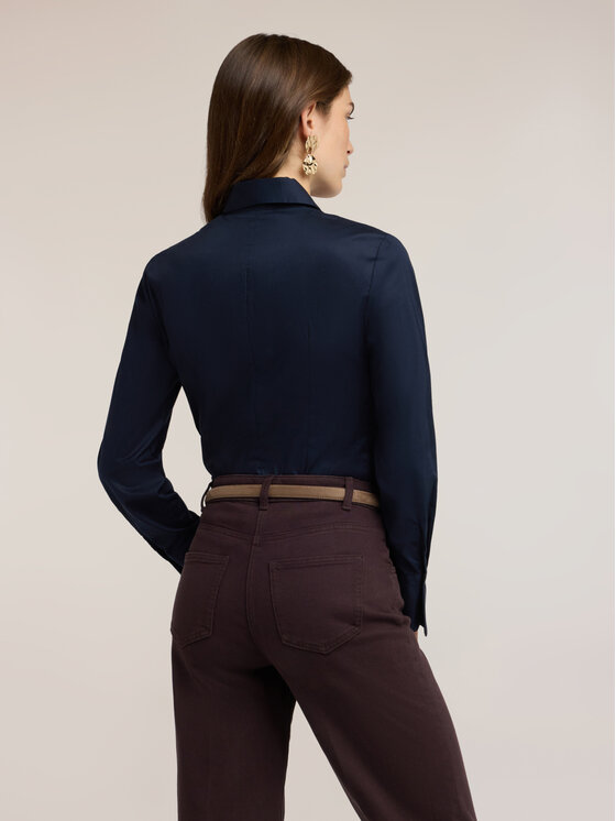 Motivi Motivi Camicia 5326QA00998N034 Blu Regular Fit