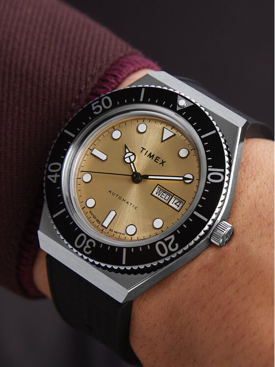 Timex Timex Ρολόι M79 Automatic TW2W47600 Μαύρο