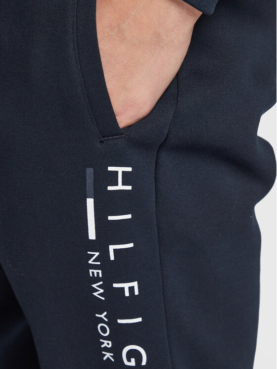 Tommy Hilfiger Tommy Hilfiger Jogginganzug New York MW0MW29730 Dunkelblau Regular Fit