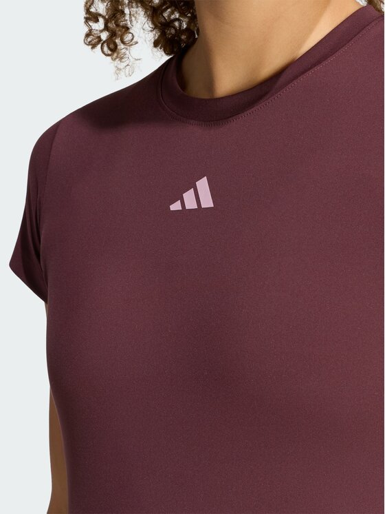 adidas adidas Koszulka techniczna 167807 Czerwony Slim Fit