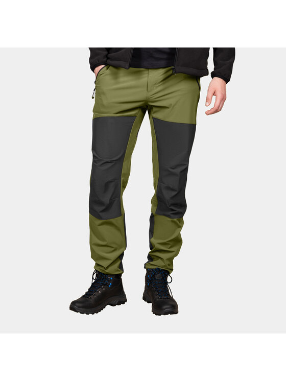 Alpinus Alpinus Spodnie outdoor Dekan Zielony Regular Fit