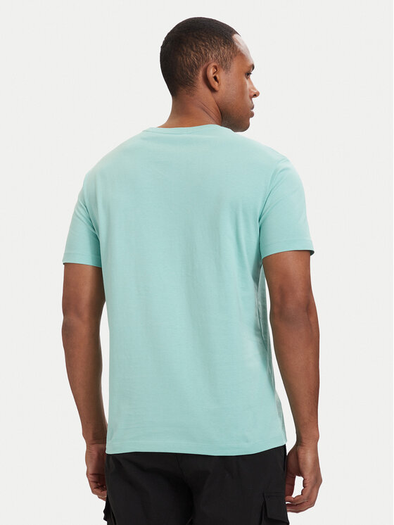 Gant Gant T-särk Shield  2003184 Türkiissinine Regular Fit