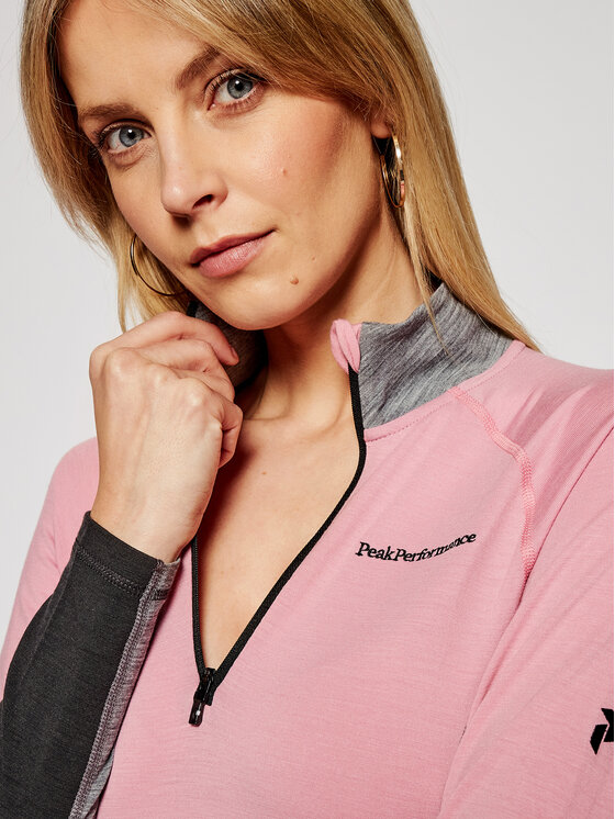 Peak Performance Peak Performance Θερμομονωτικά εσώρουχα πάνω μέρος Magic Half Zip G63083036 Ροζ Slim Fit