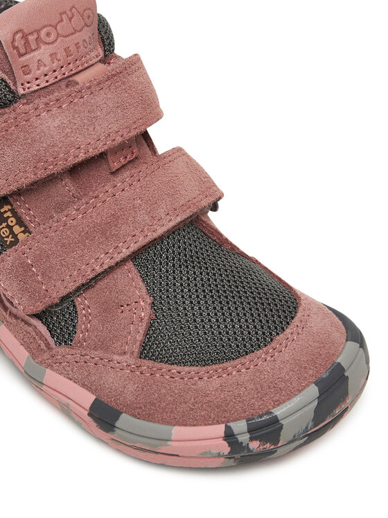 Froddo Froddo Kotníková obuv Barefoot Te Fun Autumn G3110262-4 M Růžová