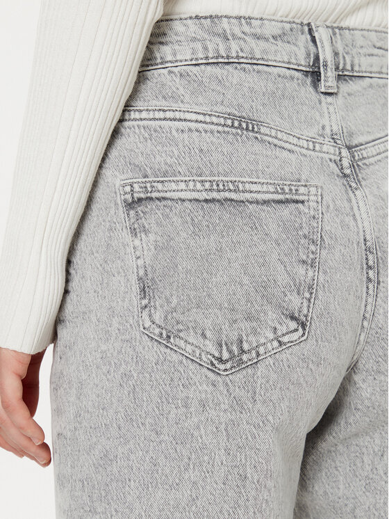 Vero Moda Vero Moda Jeansy Tessa 10308860 Šedá Mom Fit