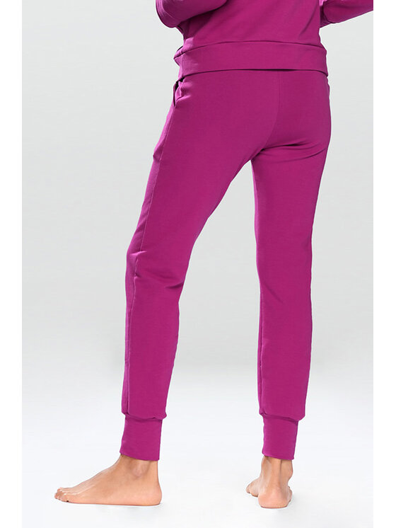 DKaren Sport DKaren Sport Spodnie dresowe Seattle Różowy Classic Fit