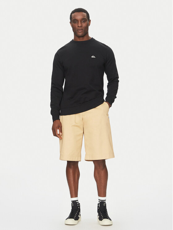 Quiksilver Quiksilver Sweatshirt EQYFT04953 Schwarz Regular Fit
