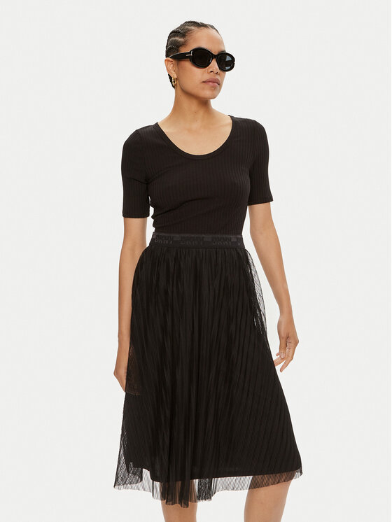 DKNY DKNY Haljina za svaki dan P4DDSXMP Crna Regular Fit