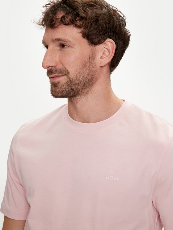 BOSS Boss T-shirt Thompson 01 50468347 Ružičasta Regular Fit