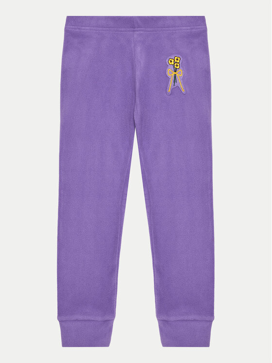 MINI RODINI Mini Rodini Jogginghose Winter Flowers 2471014545 Violett Regular Fit