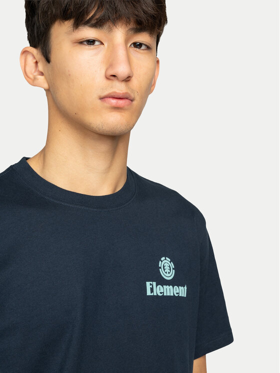Element Element T-Shirt Epic ELYZT00578 Dunkelblau Regular Fit