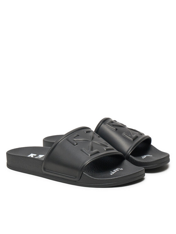 Off-White Off-White Klapki OWIC006S22MAT0011000 Czarny