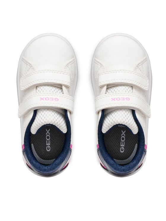 Geox Geox Sneakersy B Eclyper Girl B365MA 0BCKC C0006 Biały