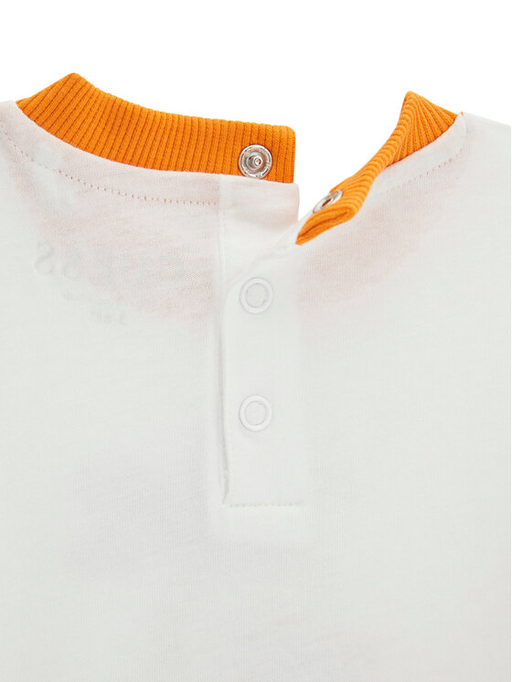 Guess Guess Súprava Tričko a šortky I6GG06 K8HM4 Oranžová Regular Fit