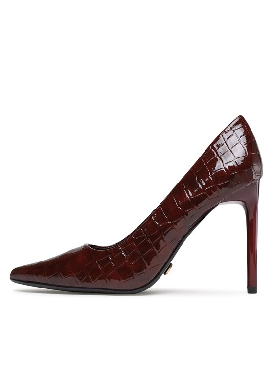 QUAZI QUAZI Augstpapēžu kurpes LS5611-02D Bordo