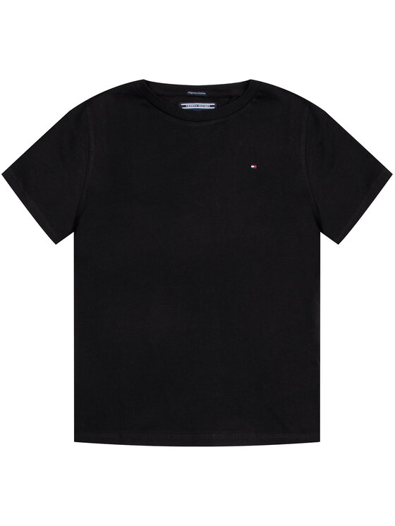 Tommy Hilfiger Tommy Hilfiger Póló KB0KB04140 Fekete Regular Fit