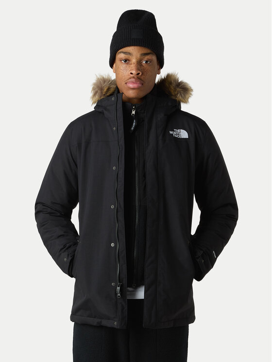 The North Face The North Face Зимно яке Zaneck NF0A4M8H Черен Regular Fit