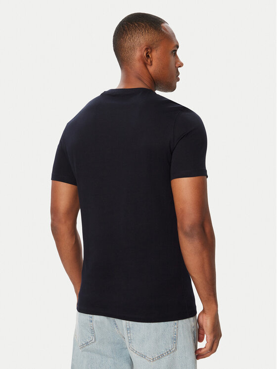 Guess Guess T-shirt M6BI49 K6186 Blu scuro Slim Fit