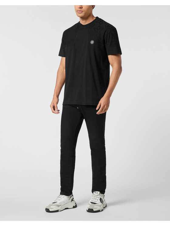 PHILIPP PLEIN PHILIPP PLEIN T-Shirt 26195 Černá Regular Fit