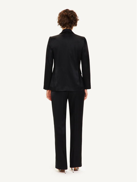 KMX Studio KMX Studio Marynarka 106930007 Czarny Straight Fit