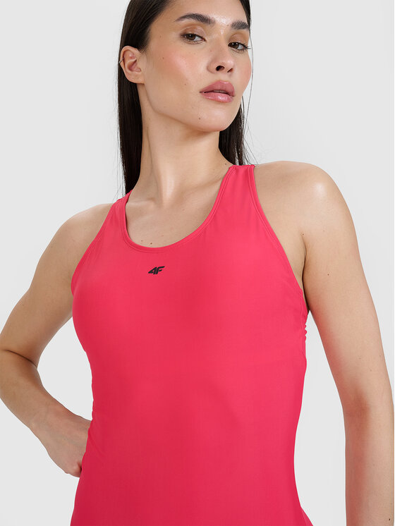4F 4F Strój kąpielowy BEACHWEAR BASIC Różowy