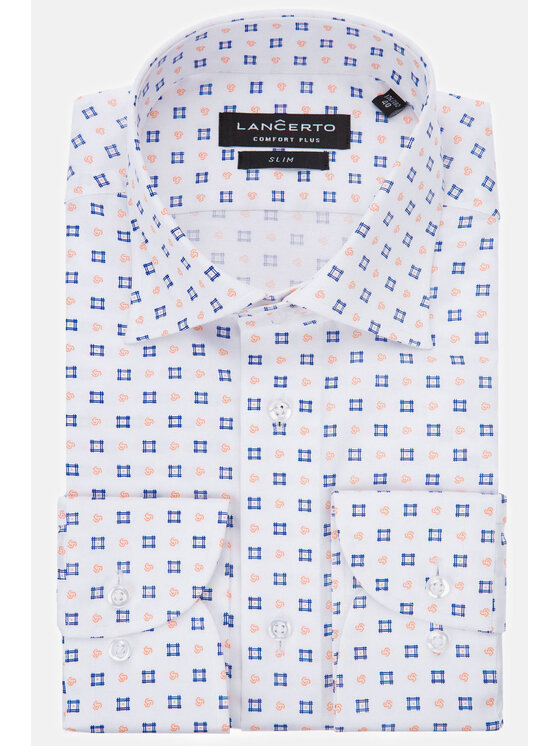 Lancerto Lancerto Koszula Emma KO073219000003 Biały Slim Fit