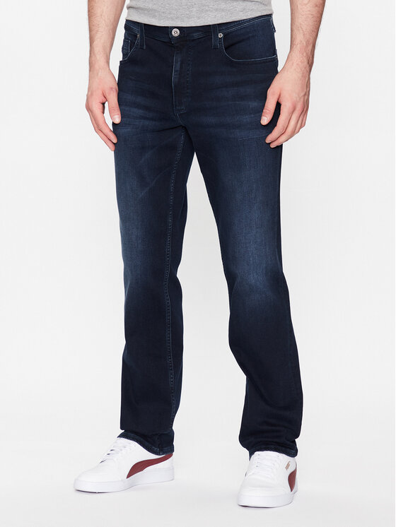 Mustang Дънки Washington 1010575 Тъмносин Slim Fit