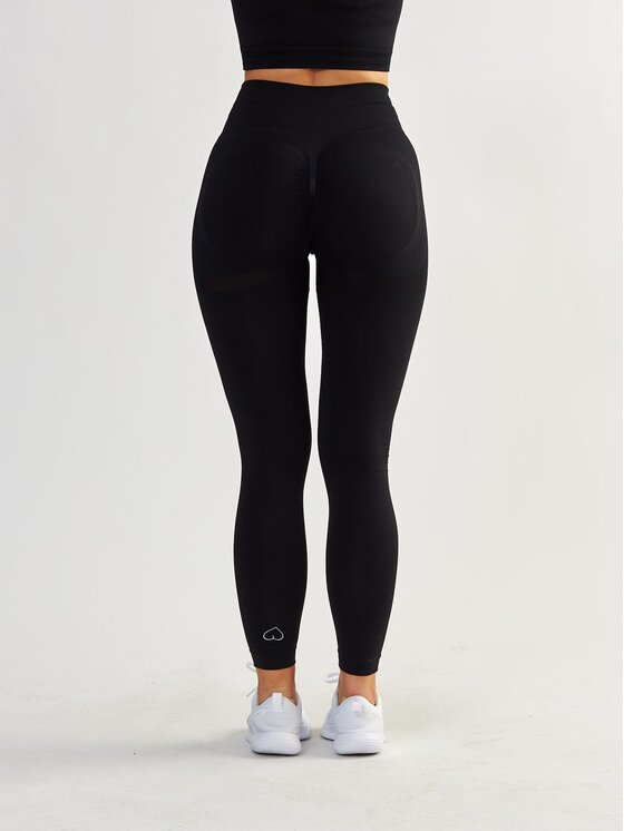 BeShaped BeShaped Legginsy Modelujące - Power Up! Czarny Shaping Fit