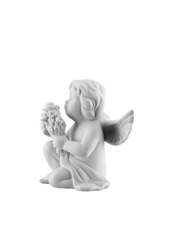 Rosenthal Rosenthal Figurka Anioł średni z kwiatami Biały