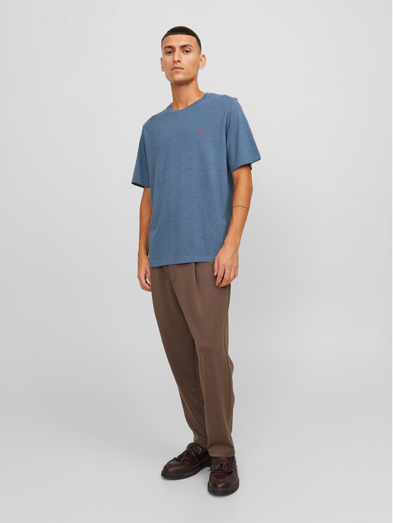Jack & Jones Jack & Jones T-Shirt Paulos 12245087 Modrá Standard Fit