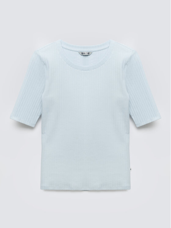 BIG STAR BIG STAR T-Shirt IMIJA Niebieski Slim Fit