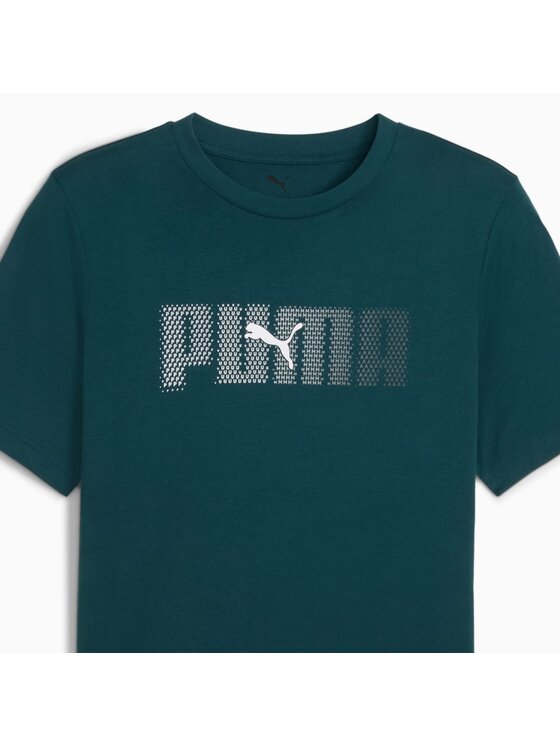 Puma Puma T-Shirt 688184 Zielony Regular Fit
